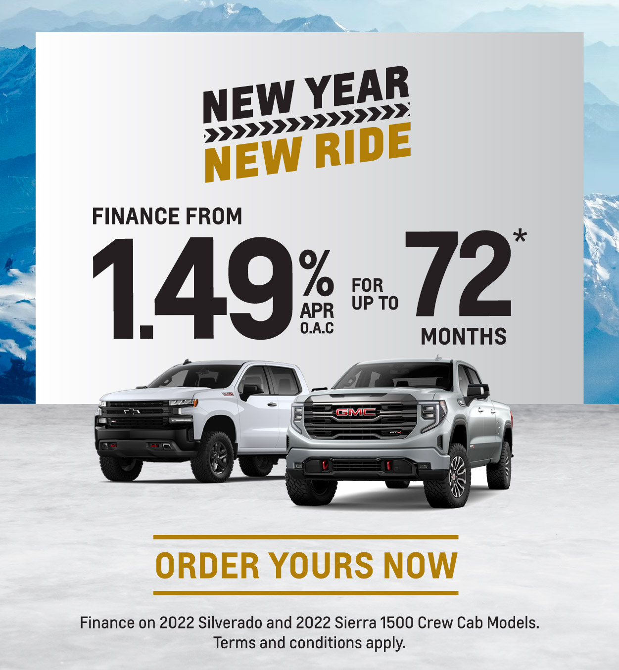 New Year Ride 2023 - Pickup