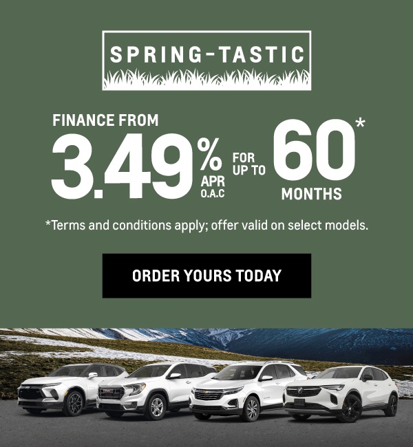 GM SUV Monthly Promo - March 2023